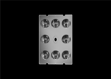 Asymmetrische Multi LEIDENE van CREE XTE Lens 8 in 1 Reflectoruitrustingen voor het LEIDENE Licht van Sreet